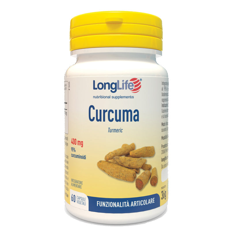 LONGLIFE CURCUMA 60CPS VEGETAL  