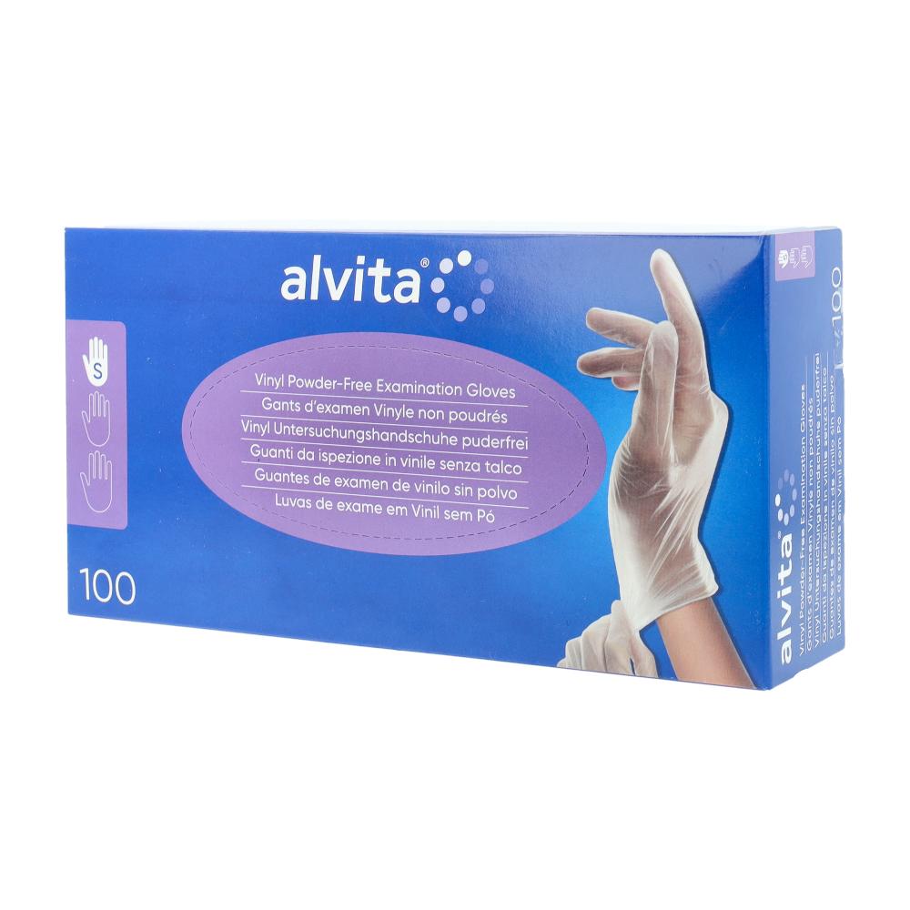ALVITA GUANTI VINILE S/TALCO S