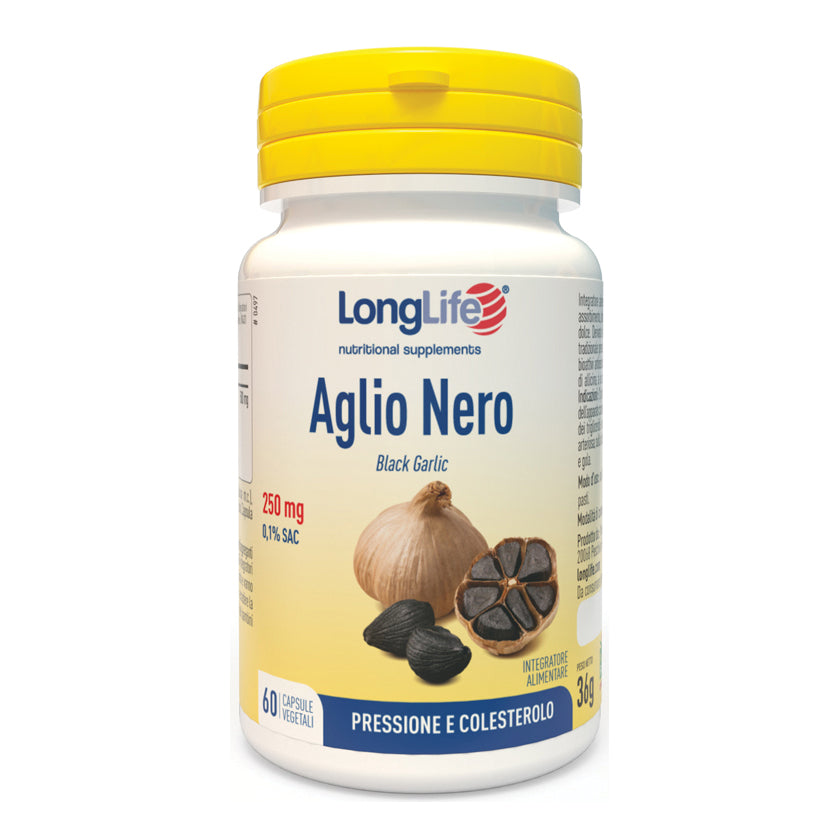 LONGLIFE AGLIO NERO 60CPS VEG