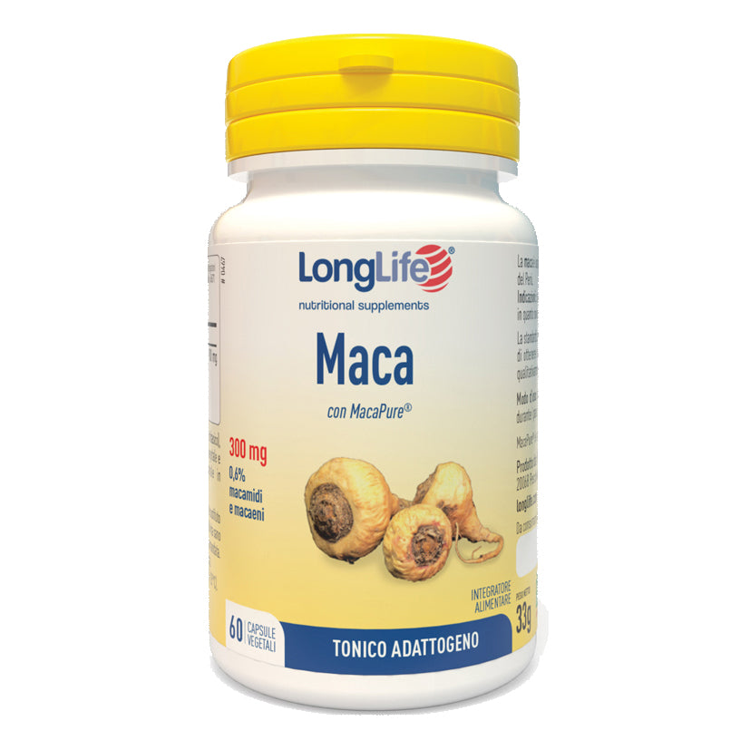LONGLIFE MACA 60CPS VEGETALI  