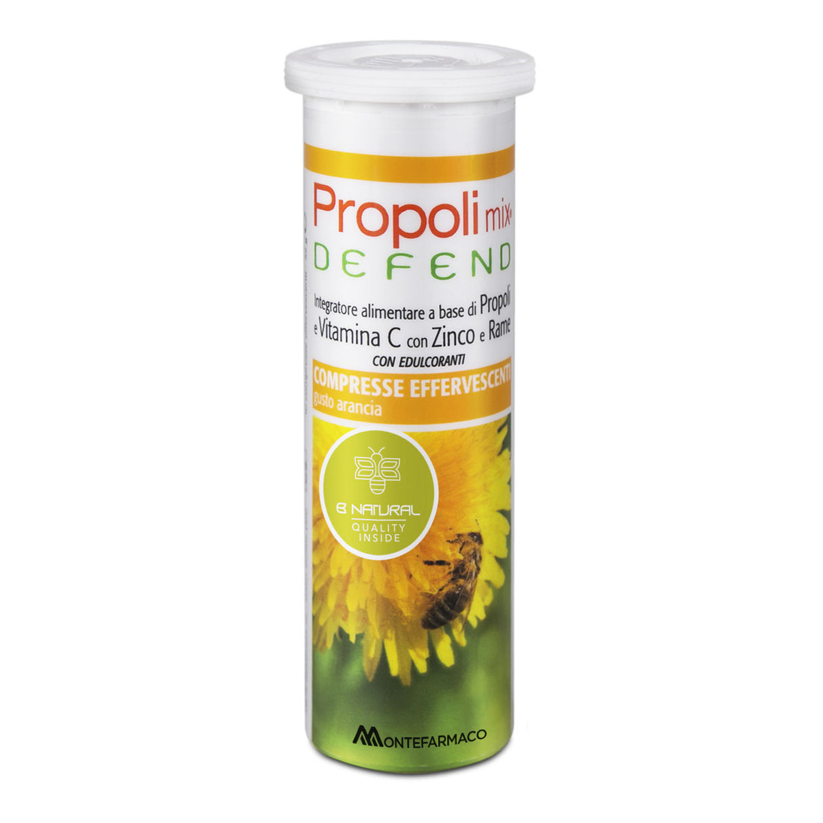 Propoli Mix Defend 10 Compresse Effervescenti Arancia  