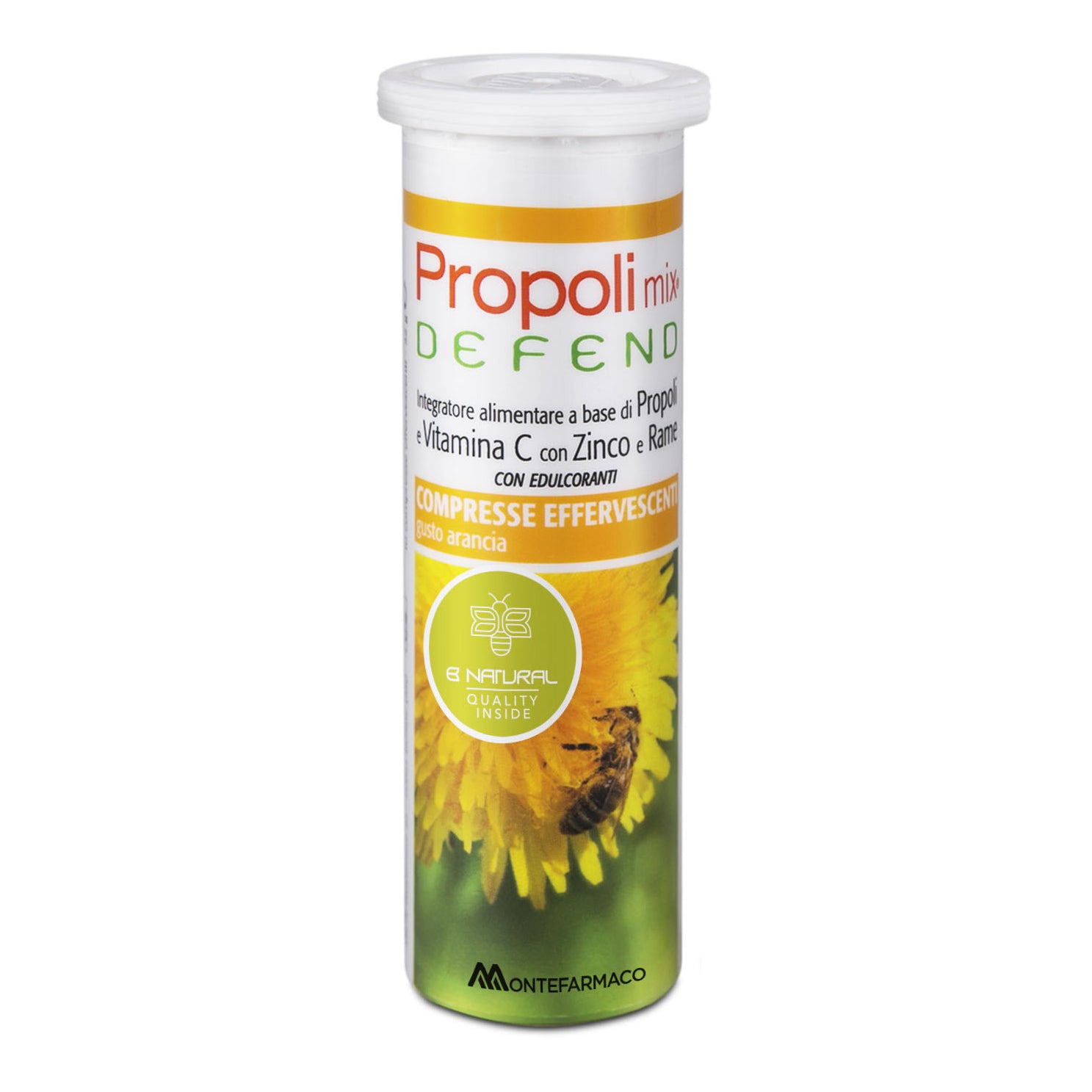 Propoli Mix Defend 10 Compresse Effervescenti Arancia
