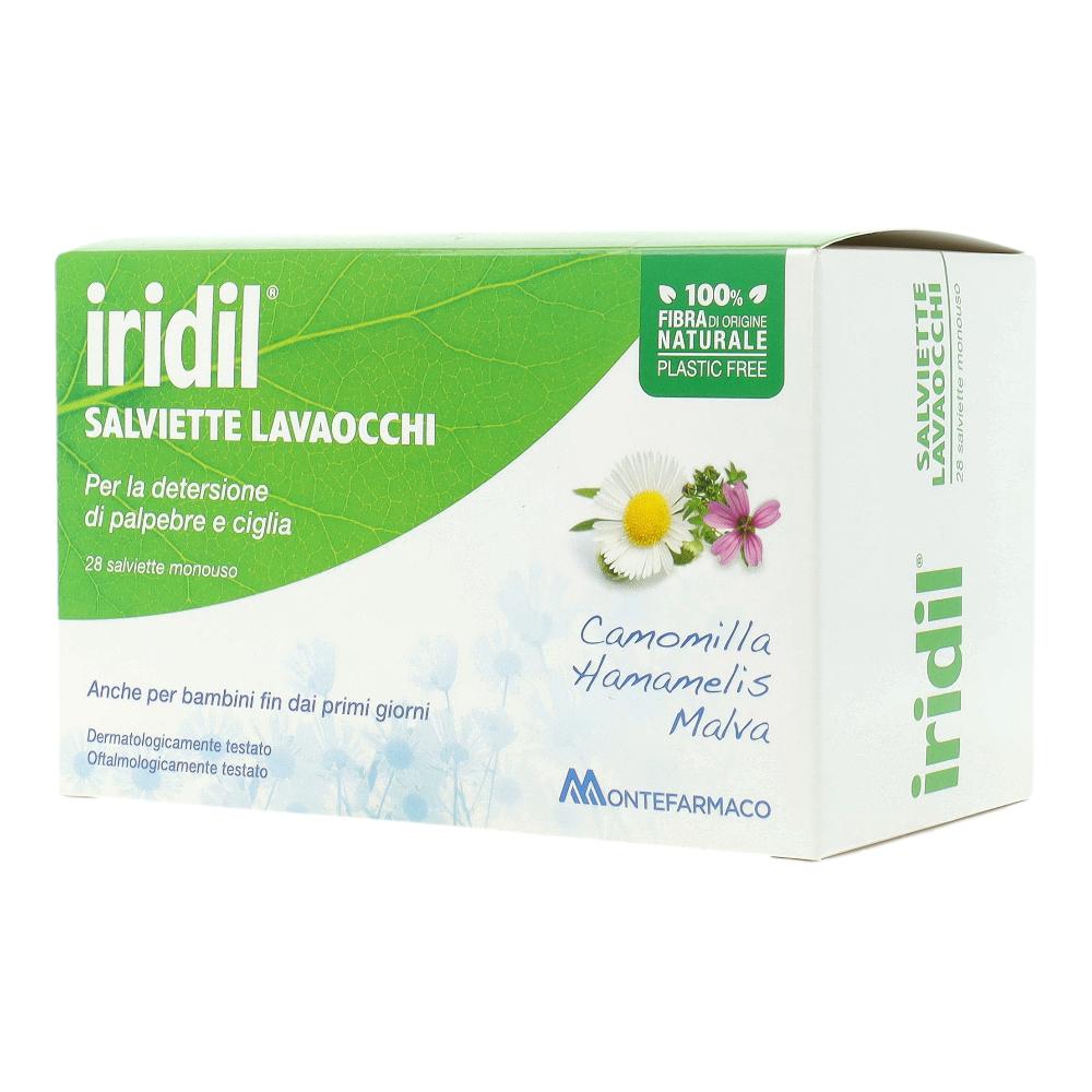 Iridil Lavaocchi 28 Salviette Monodose  