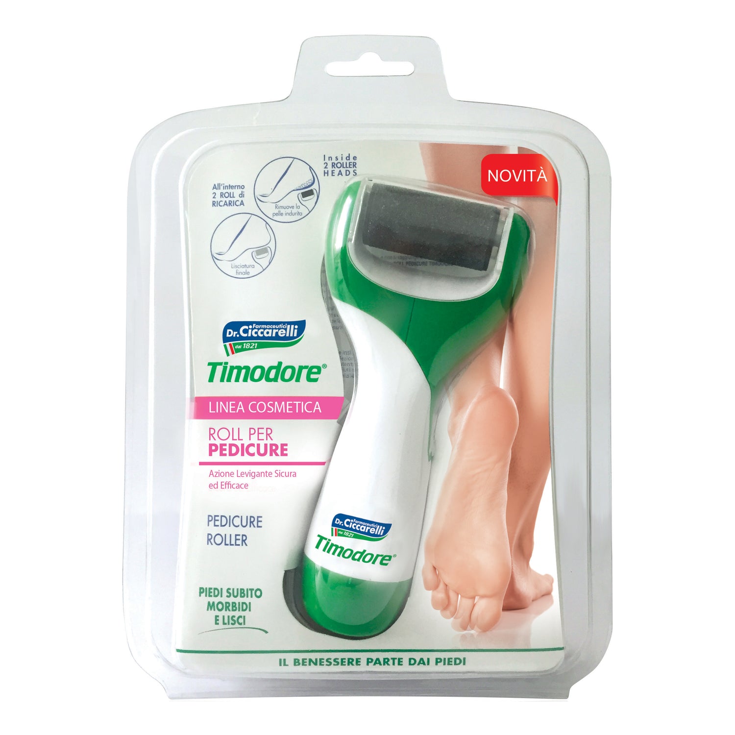 TIMODORE RICARICA ROLL PEDICUR