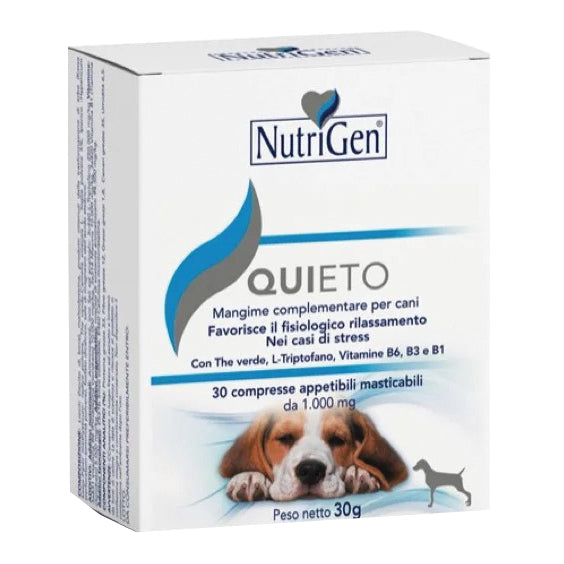 QUIETO CANE 30CPR NUTRIGEN
