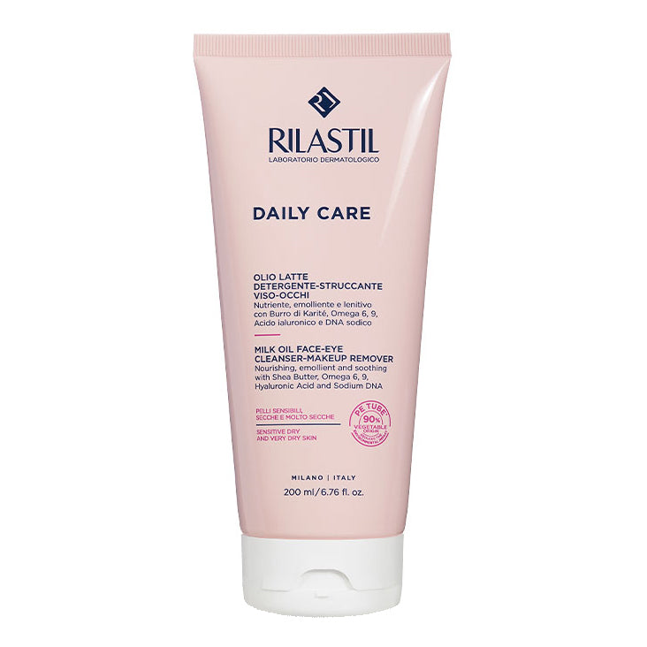 Rilastil Daily Care Olio Latte Detergente Lenitivo Pelli Sensibili 200ml