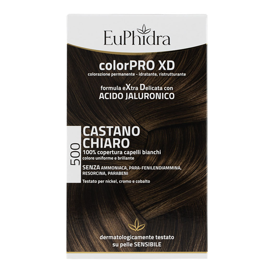 Euphidra Color Pro Xd - Colorazione Permanente N. 500 Castano Chiaro