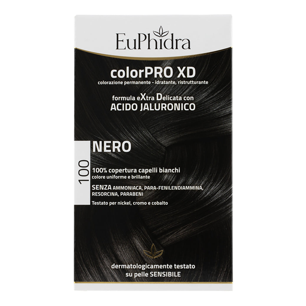 Euphidra Color Pro Xd - Colorazione Permanente N.100 Nero