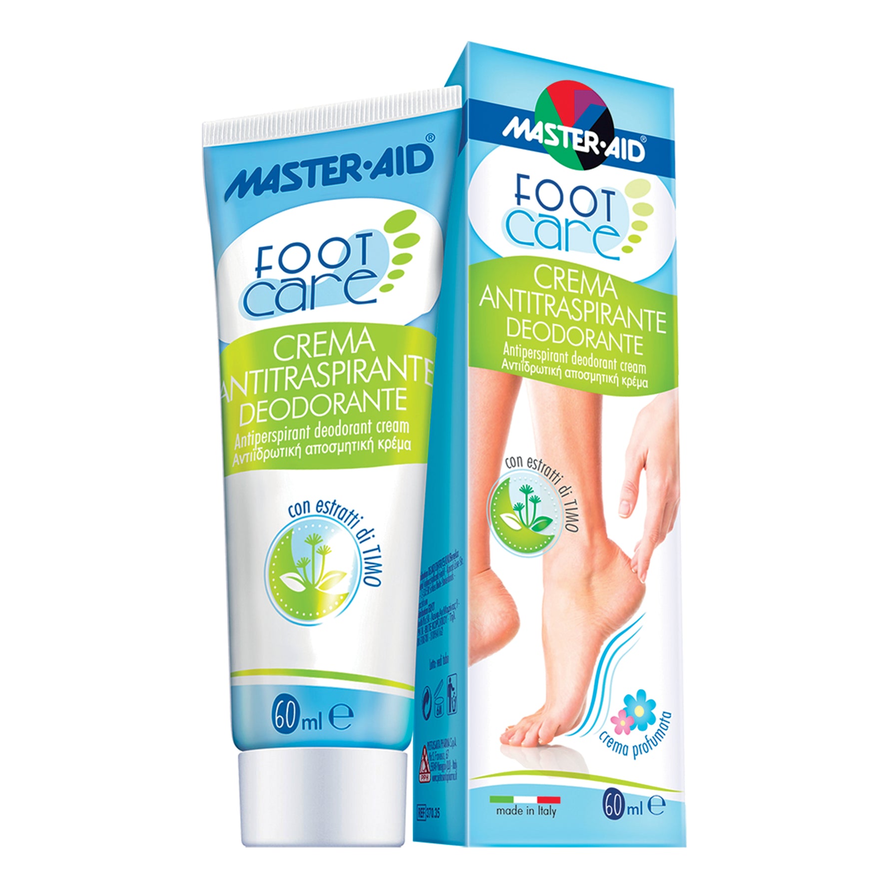 MASTER AID Foot Care Cr Antitrasp 60ml
