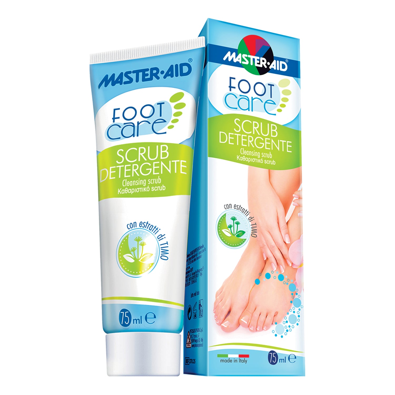 Master Aid Foot Care | Scrub Detergente Piedi 75 ml