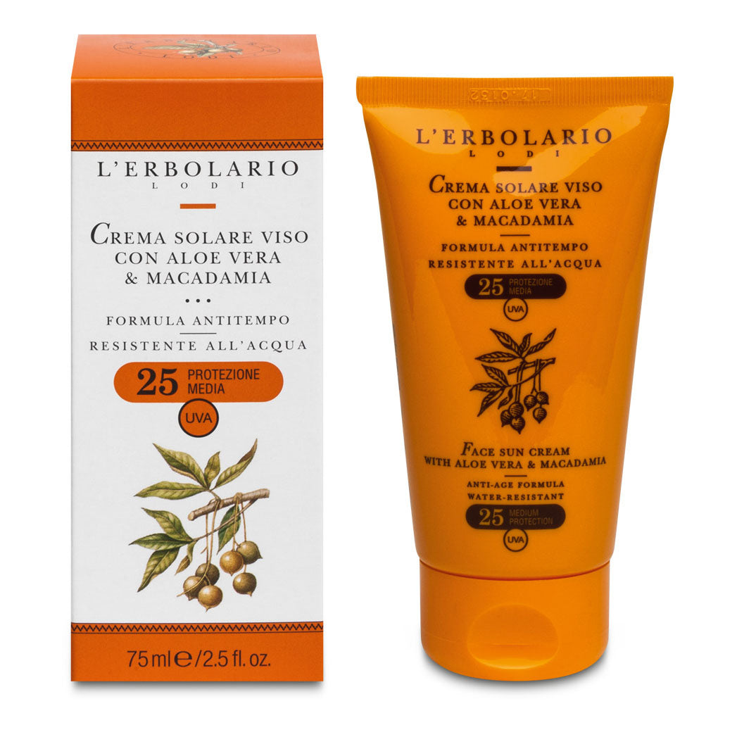 CREMA SOLARE VISO ALOE V&MACAD