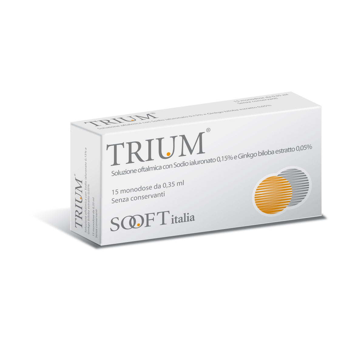 TRIUM MONODOSE GTT OCUL 15FL  