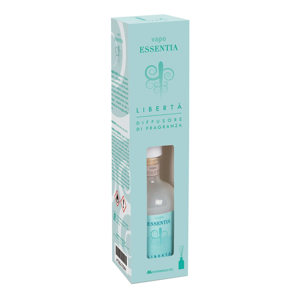 Vapo Essentia Liberta' Diffusore Con Bastoncini 100ml  