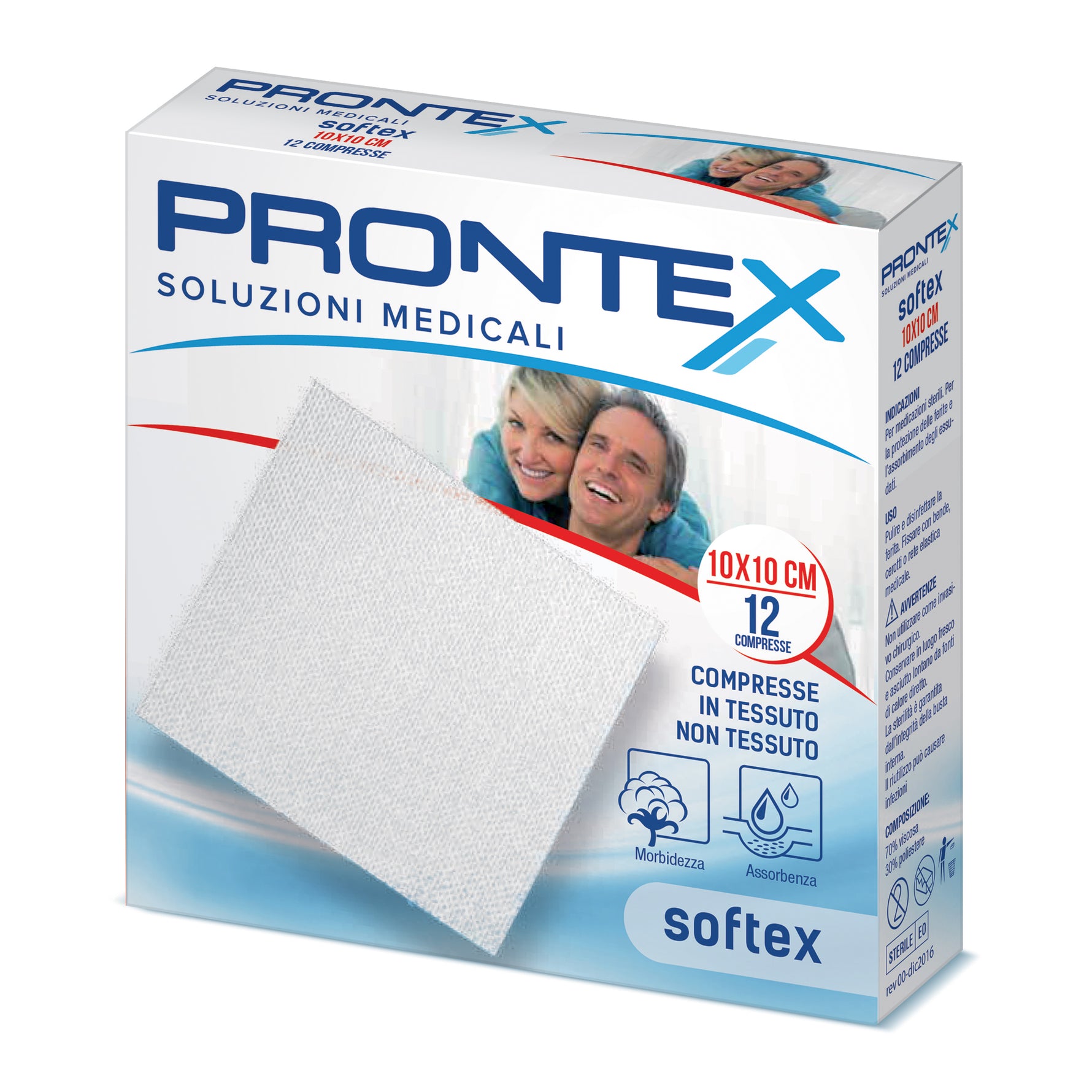PRONTEX SOFTEX 10X10CM 12PZ
