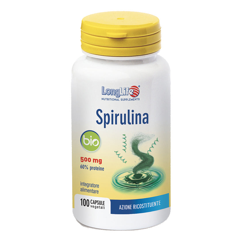 LONGLIFE SPIRULINA BIO 100CPS  