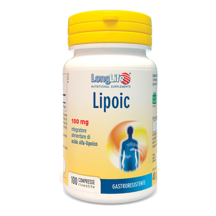 LONGLIFE LIPOIC 100MG 100CPS
