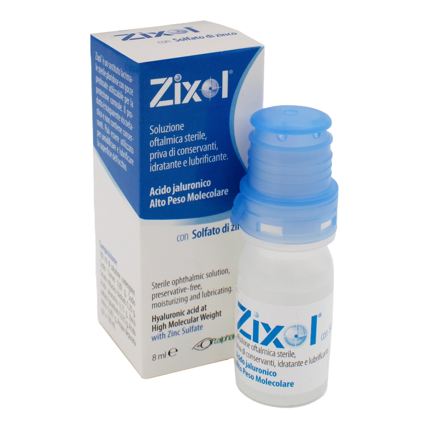 ZIXOL PLURIDOSE SOL OFT 8ML