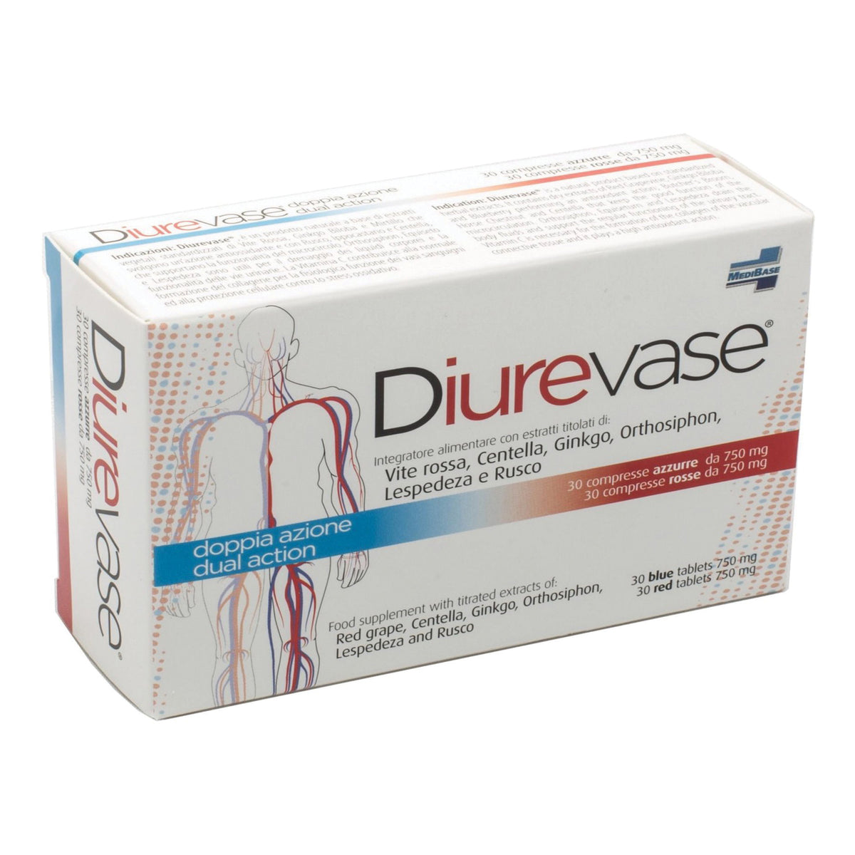 DIUREVASE 60CPR 750MG  