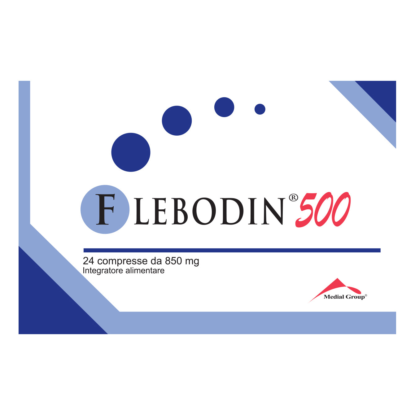 FLEBODIN 500 24CPR
