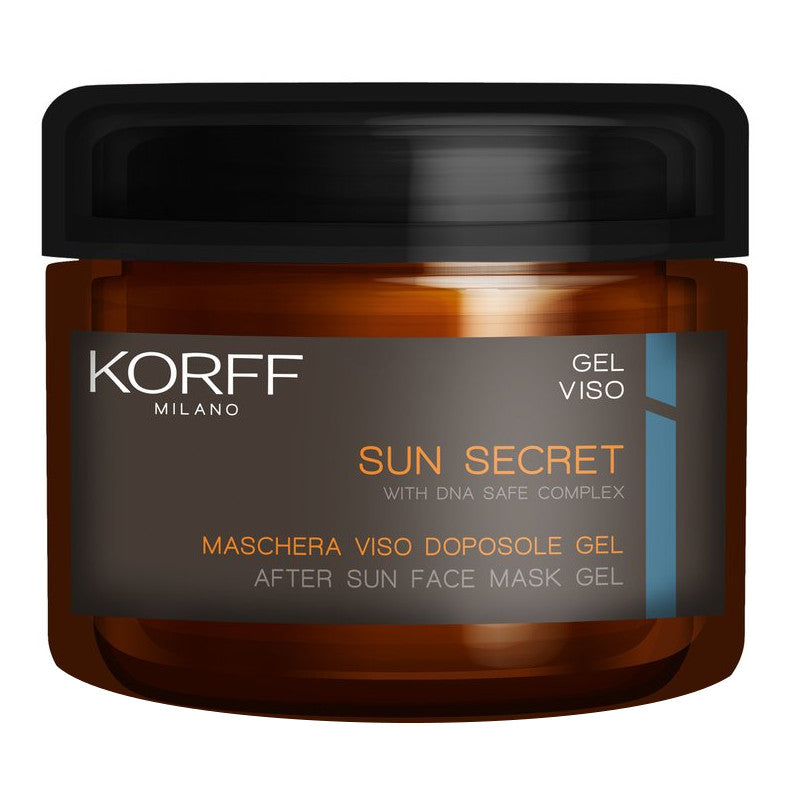 Korff Sun Secret Maschera Viso Doposole Gel Trasparente Lenitivo 70ml