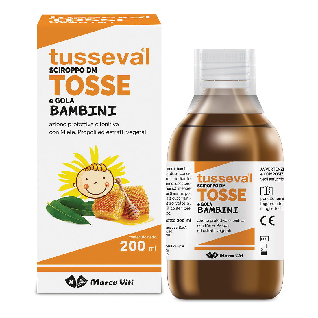 Tusseval Tosse Bambini Sciroppo 200ml