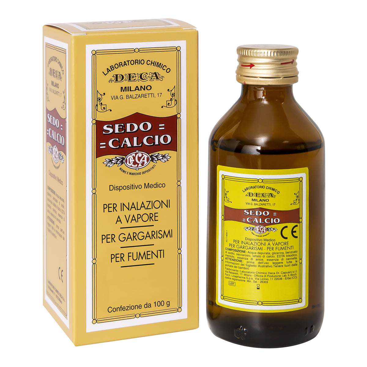 SEDO CALCIO SOLUZIONE 100ML  