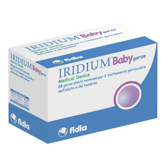 Iridium Baby Garze Sterili Oculari 28 Pezzi