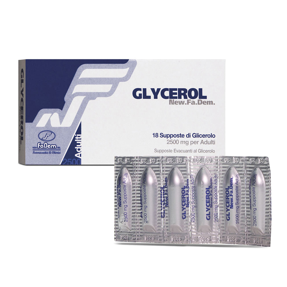 GLYCEROL SUPPOSTE ADULTI 18PZ  