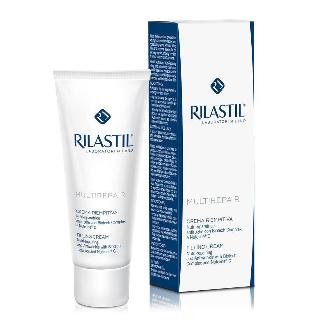 Rilastil Multirepair Crema antirughe Nutri-riparatrice pelle molto secca 50ML