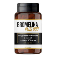 Bromelina Plus 500 | Integratore Microcircolo Drenaggio | 60 Capsule