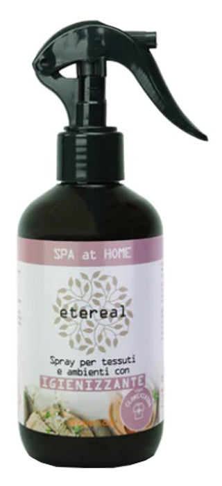 Etereal Spa at Home | Spray Profumato Tessuti e Ambiente Igienizzante | 250 ml  