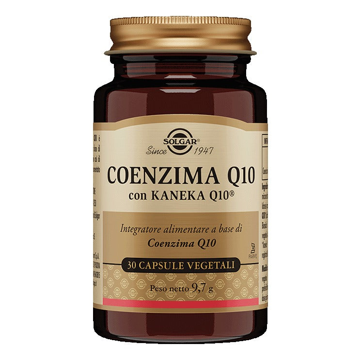 Solgar Coenzima Q10 | Kaneka Energia Antiossidante | 30 Capsule Vegetali

