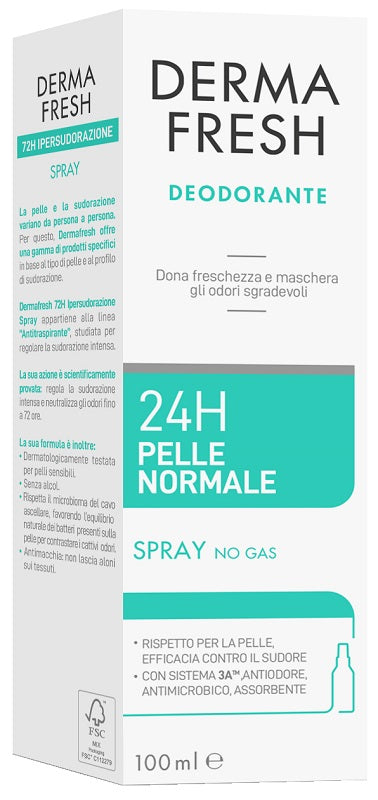 DERMAFRESH 24H P/NORM SPR100ML