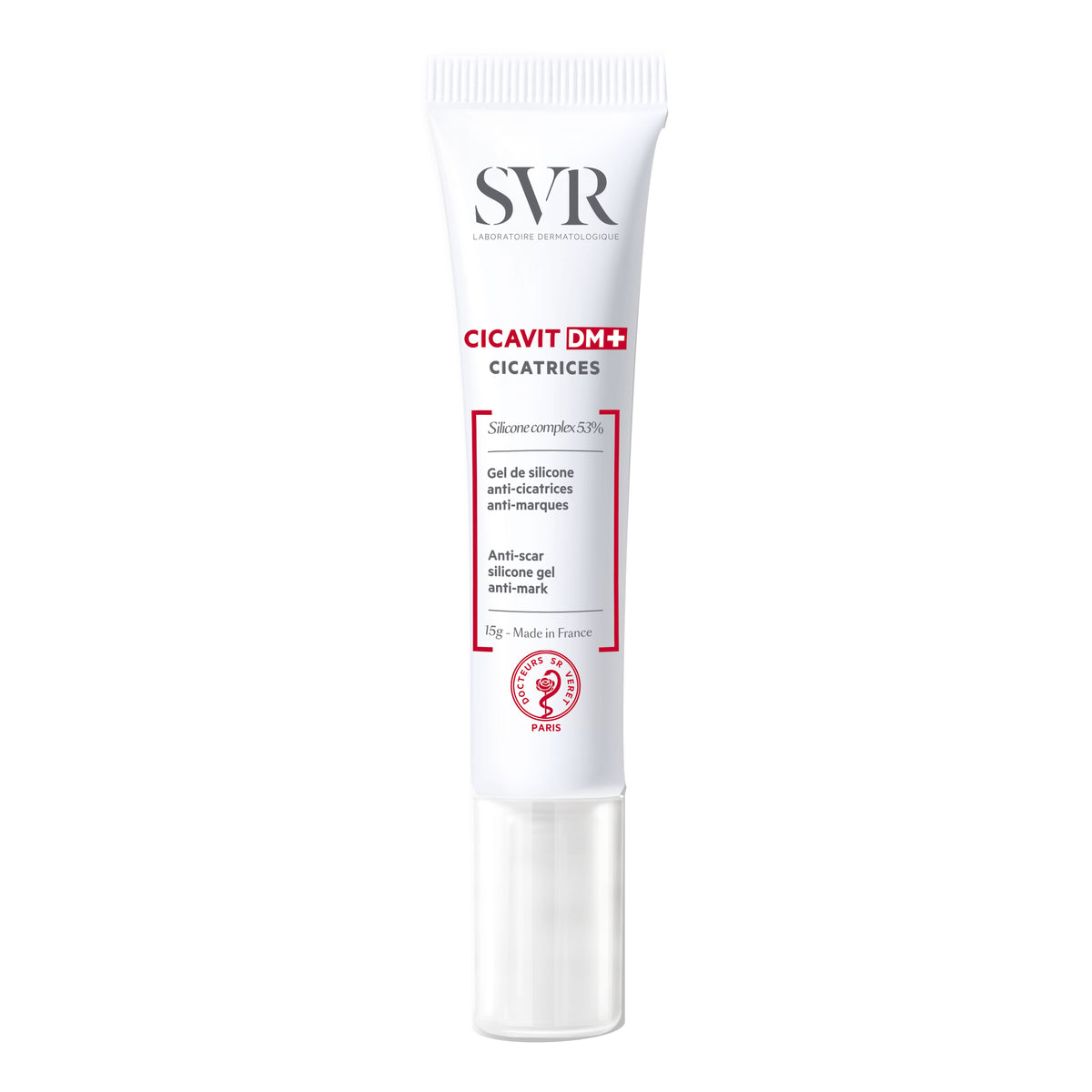 SVR - Cicavit+ DM+ Cicatrices Gel In Silicone Anti-Prurito E Anti-Segni Cicatrizzante 15g  