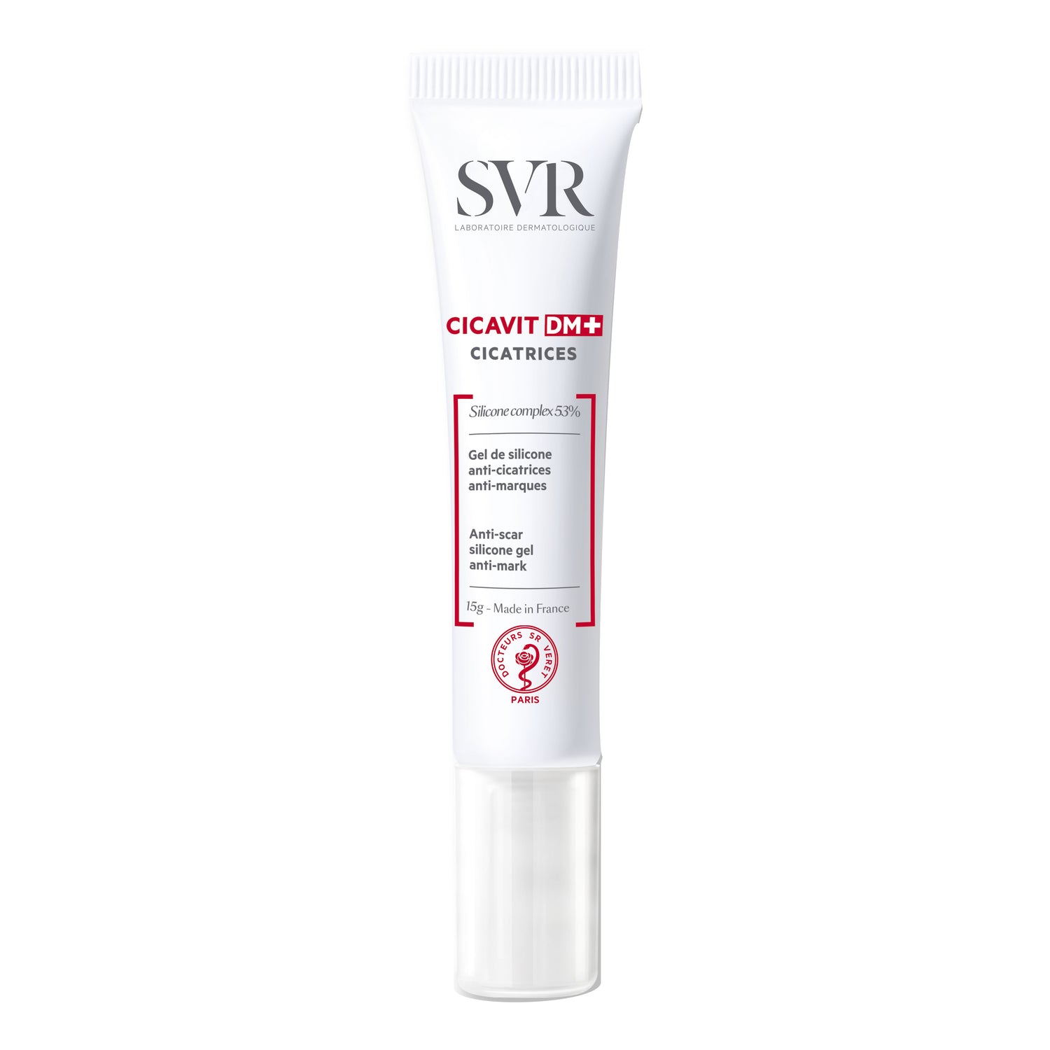 SVR - Cicavit+ DM+ Cicatrices Gel In Silicone Anti-Prurito E Anti-Segni Cicatrizzante 15g