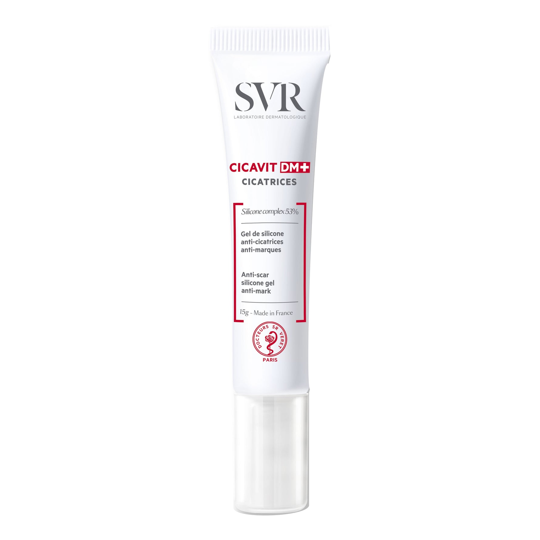 SVR - Cicavit+ DM+ Cicatrices Gel In Silicone Anti-Prurito E Anti-Segni Cicatrizzante 15g
