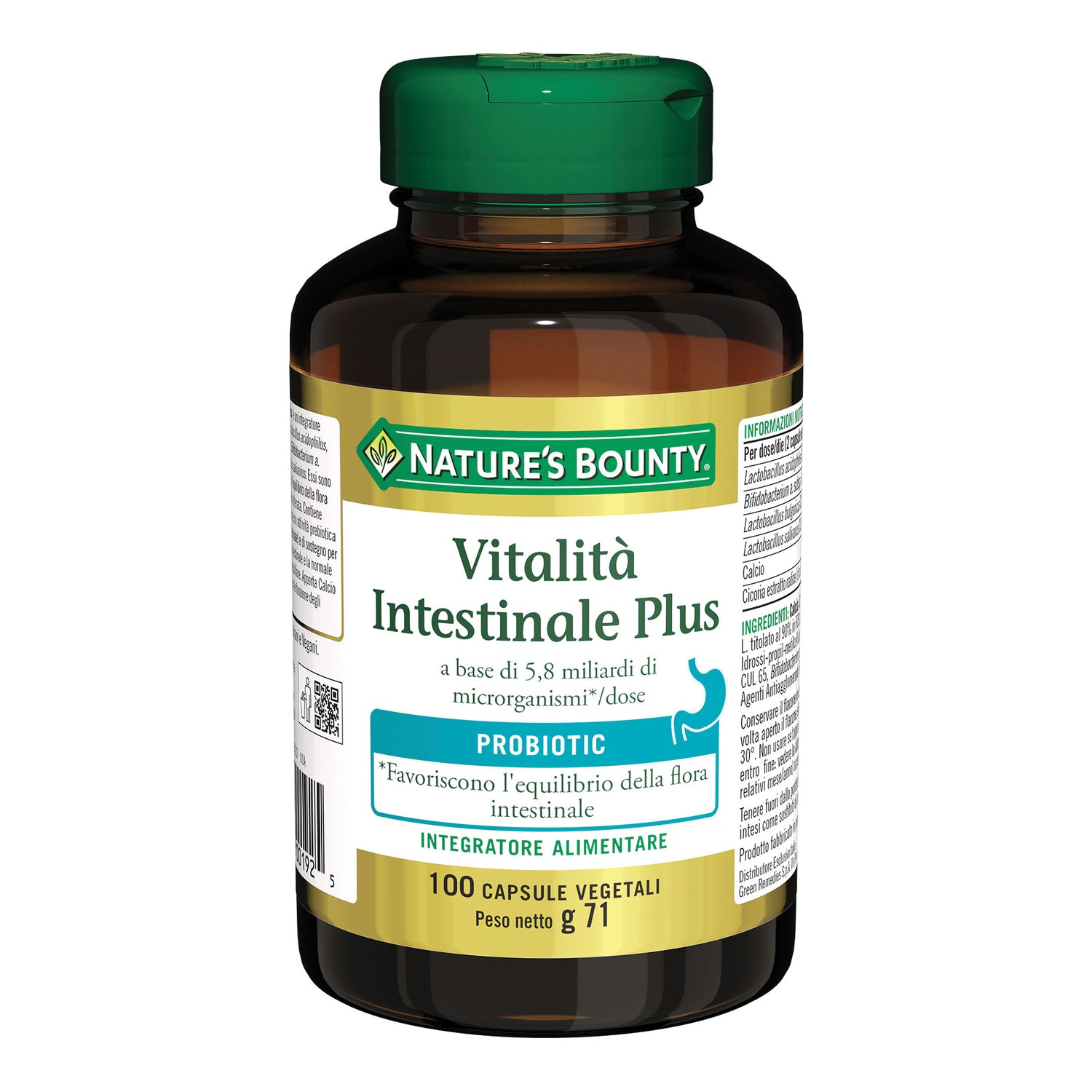 Vitalita Intestinale Pl 100cps