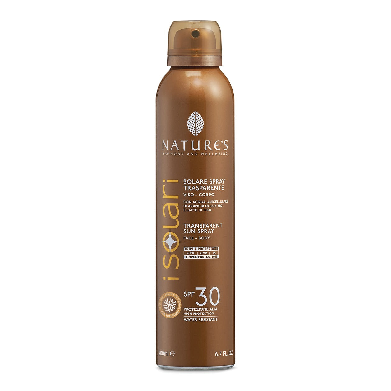 NATURE'S SOL SPRAY TRAS SPF30
