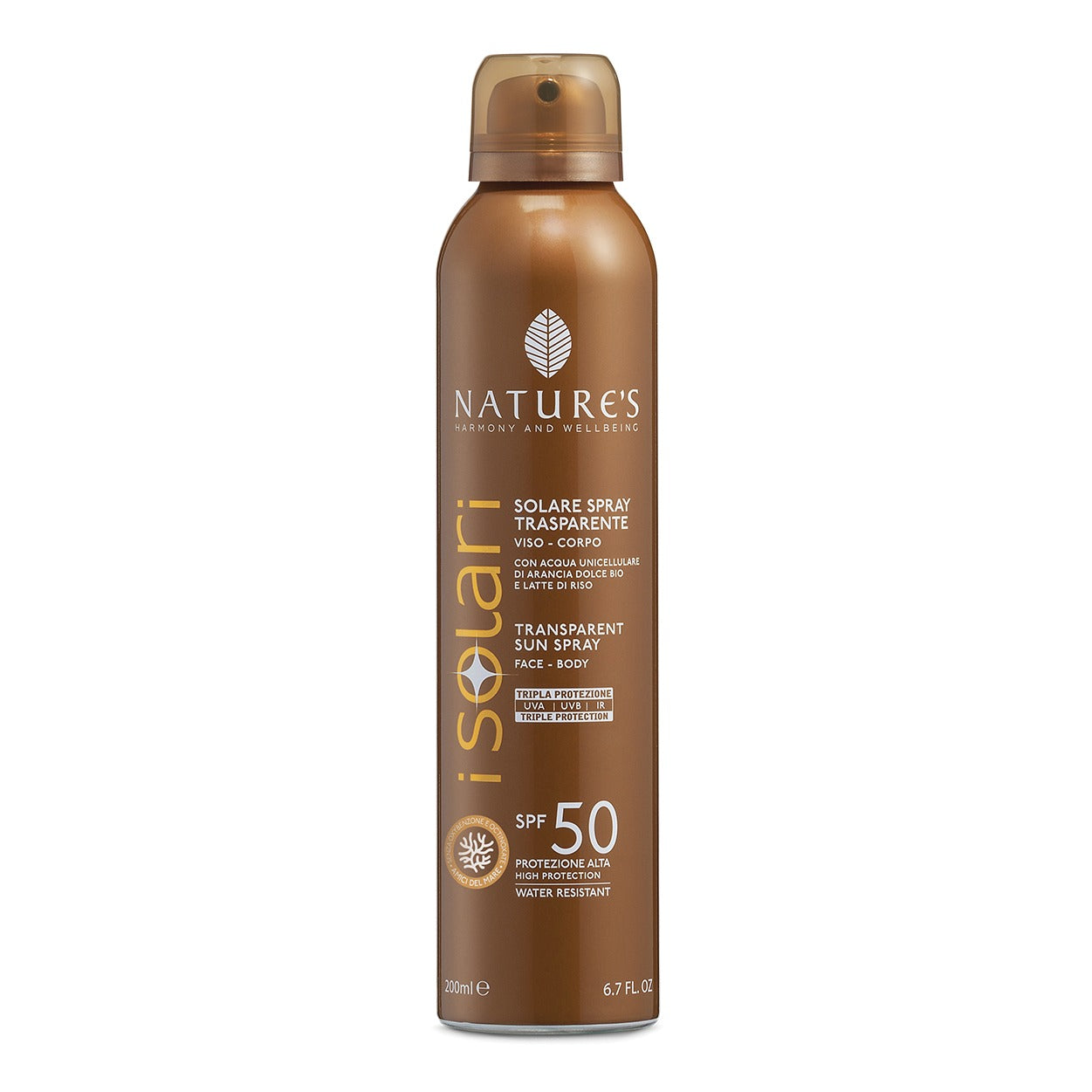 NATURE'S SOL SPRAY TRAS SPF50