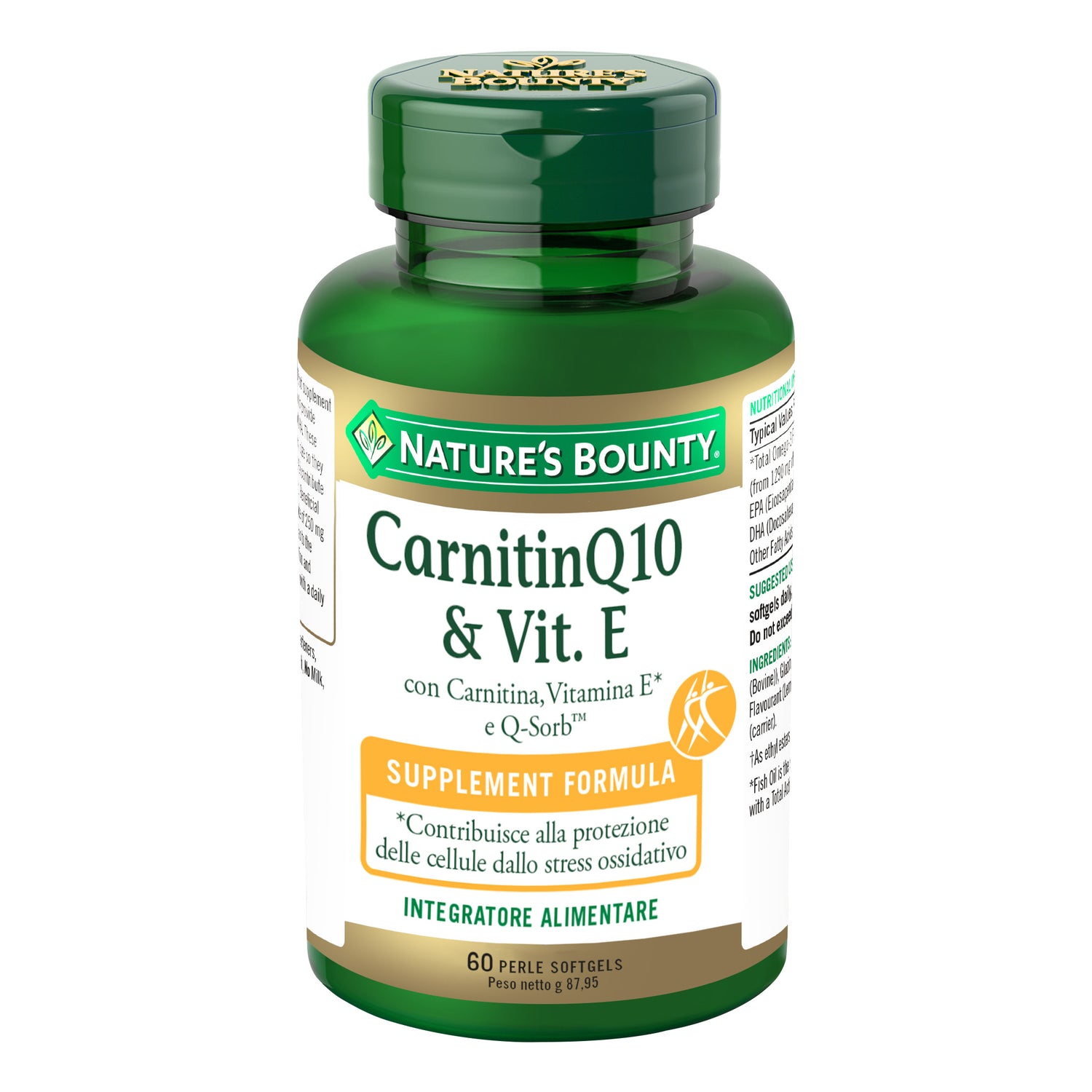 Carnitine Q10 & Vitamina E 60 Perle softgels