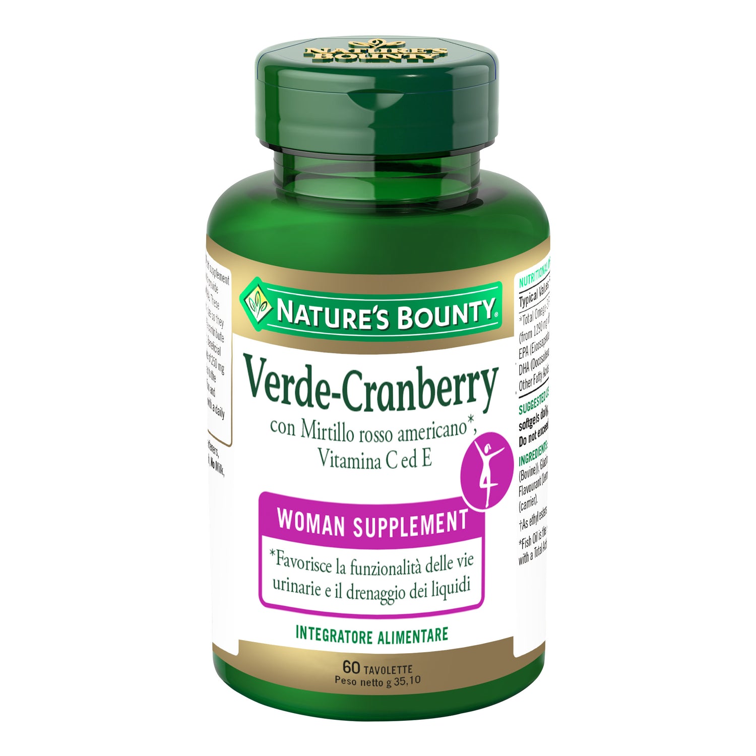 Verde Cranberry 60 Tavolette