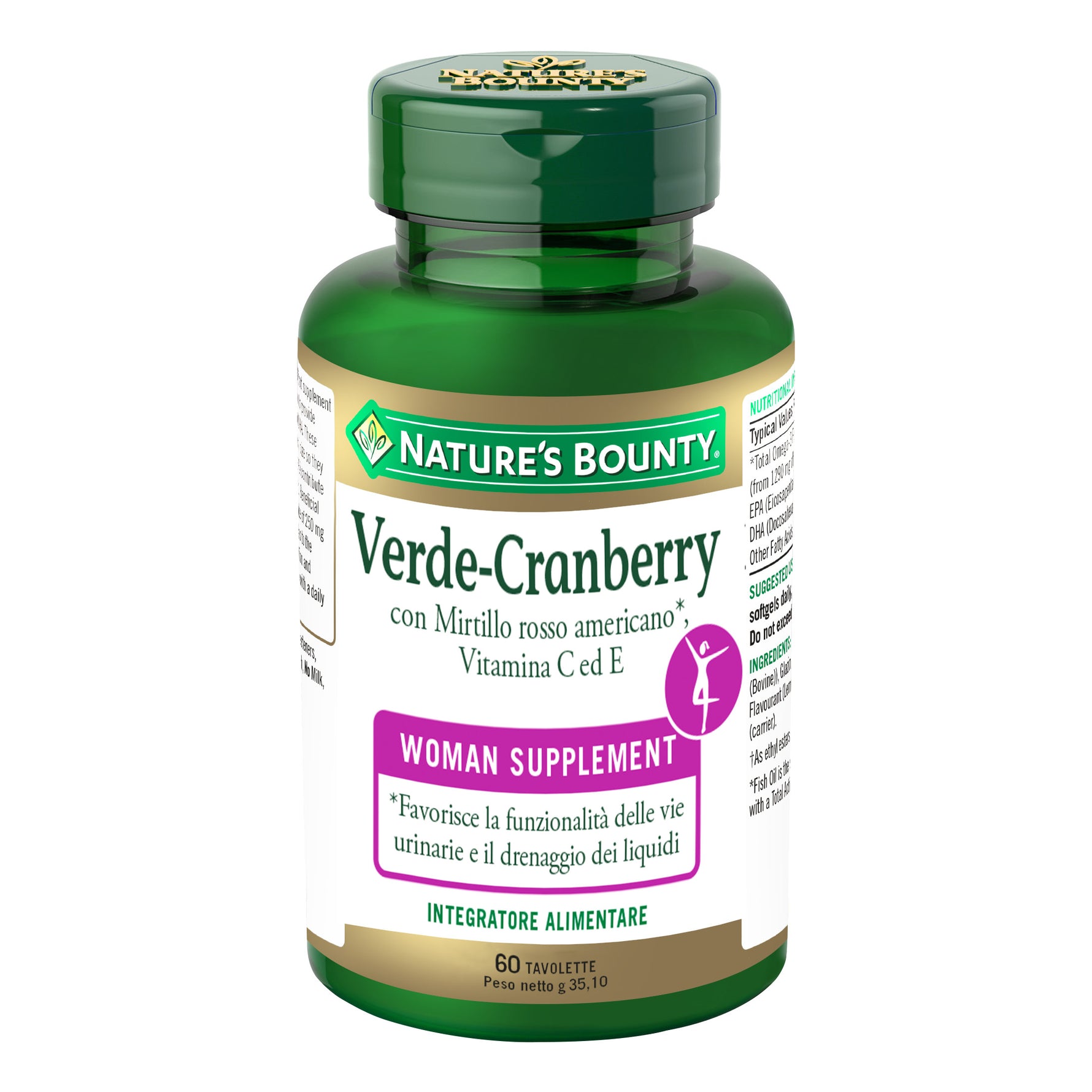 Verde Cranberry 60 Tavolette
