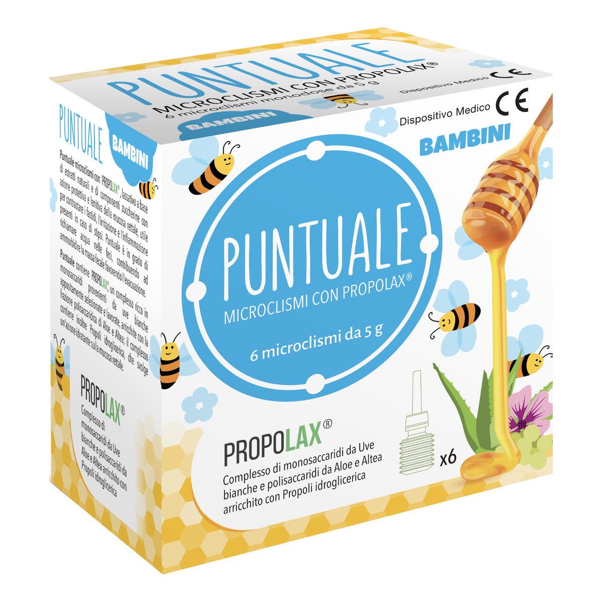 PUNTUALE BAMBINI 6 MICROCLISMI  