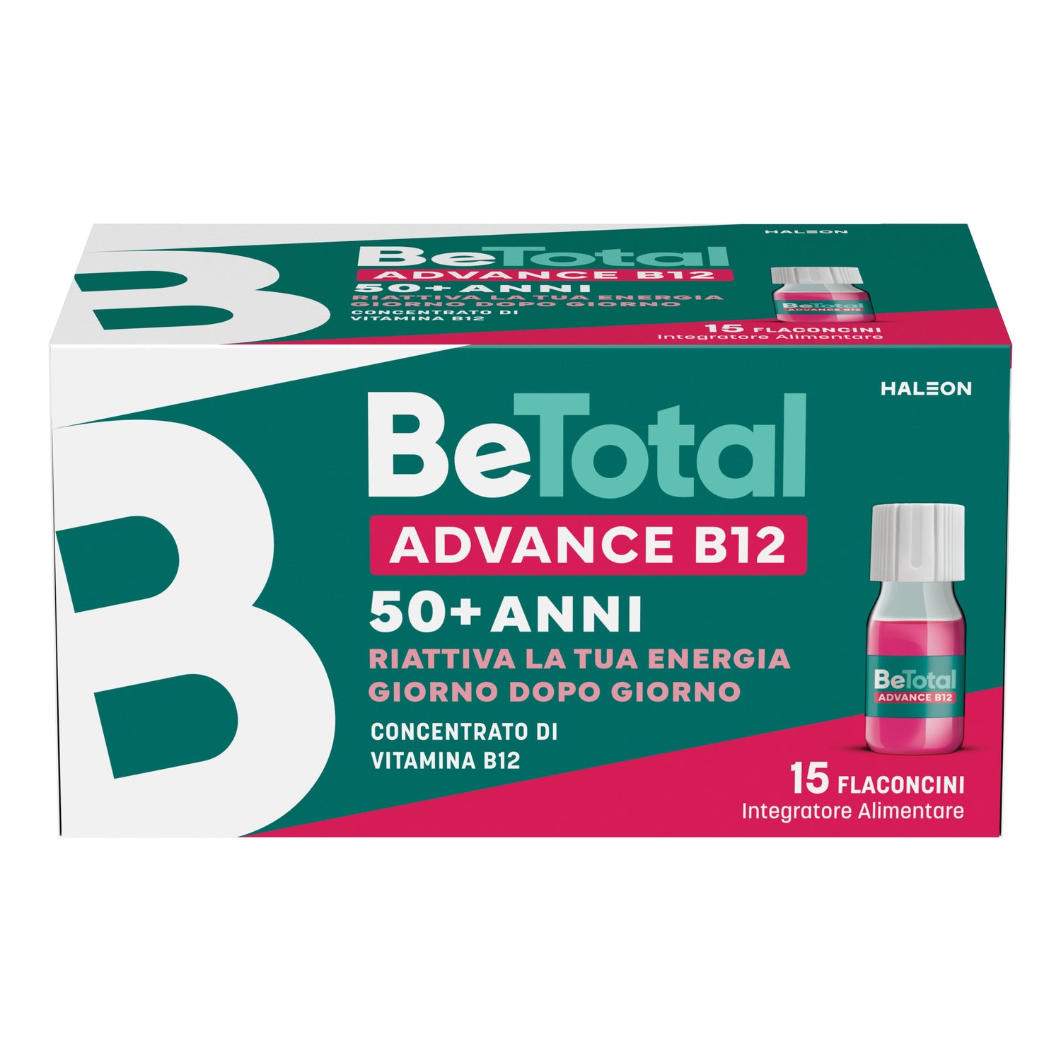Betotal Advance B12 50+ Anni 15 Flaconcini