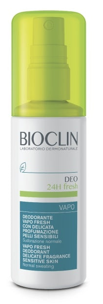 Bioclin Deo 24H Vapo Fresh | Deodorante per pelli sensibili profumato | 100 ml