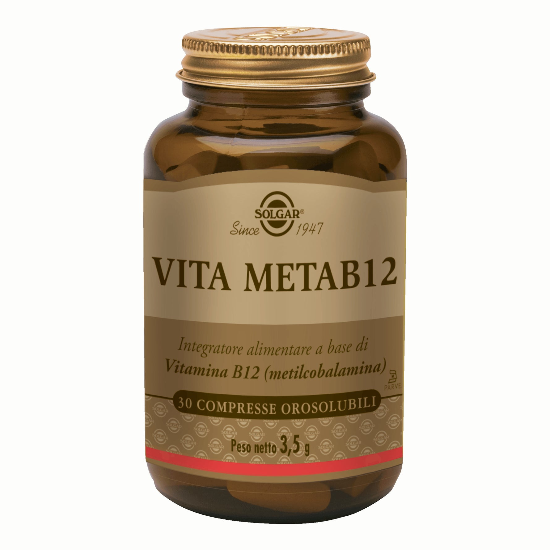Solgar - Vita Mata B12 - 30 Compresse orosolubili
