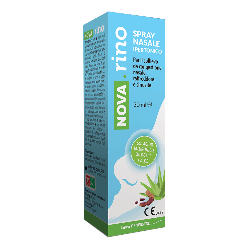 Nova Rino Spray | Ipertonico XILOGEL Acido Ialuronico | 30ml – Farmacie ...