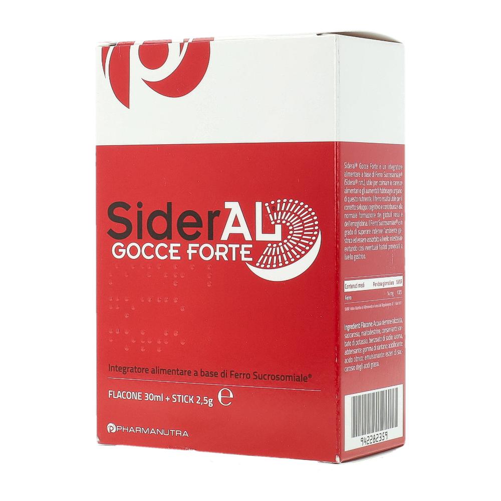 Sideral Gocce Forte | Integratore Ferro Sucrosomiale 14mg | 30ml
