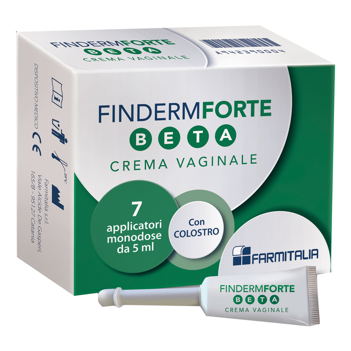 Finderm Forte Beta | Crema Vaginale HPV Riepitelizzante | 7 Monodose  