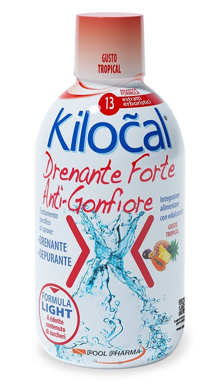 Kilocal Drenante Forte Tropical - Anti-Gonfiore 500ml  